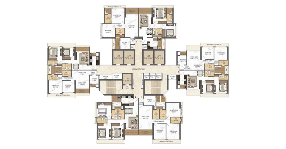 Balaji Aqua Khadakpada Kalyan Floor Plans Balaji Aqua Khadakpada Kalyan Floor Plans